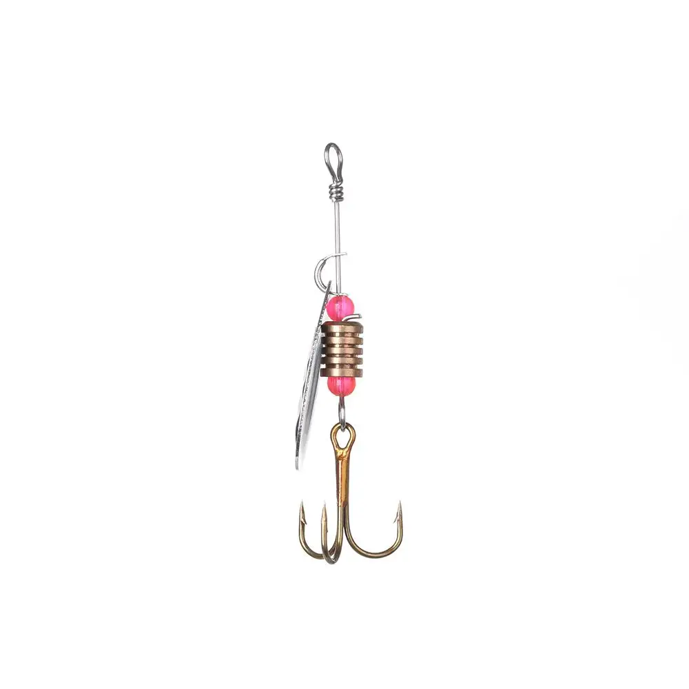 High Quality 4 Size Easy-Spin Clevises Easy Spin Brass U-Shaped Fishing Lures Accessories Durable Sliver/Gold Fishing Spinner image 3