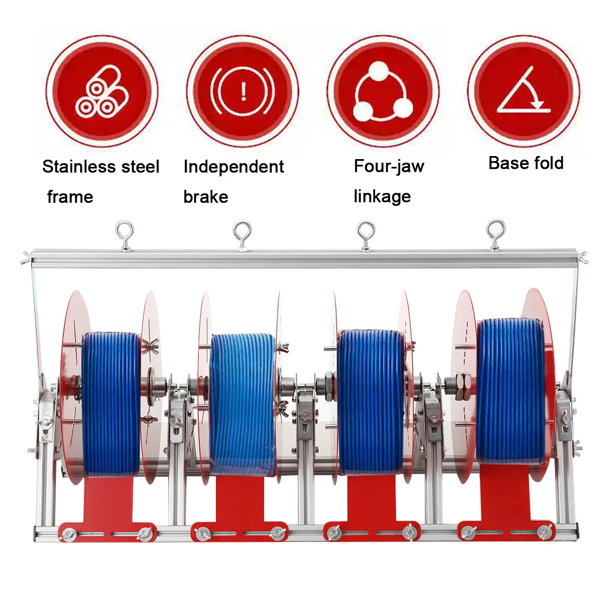 حامل دفع الأسلاك، صينية دفع، قطعة أثرية قابلة للطي، سلك BV، ثلاثة أسلاك، خط تركيب منزلي متعدد الأسلاك