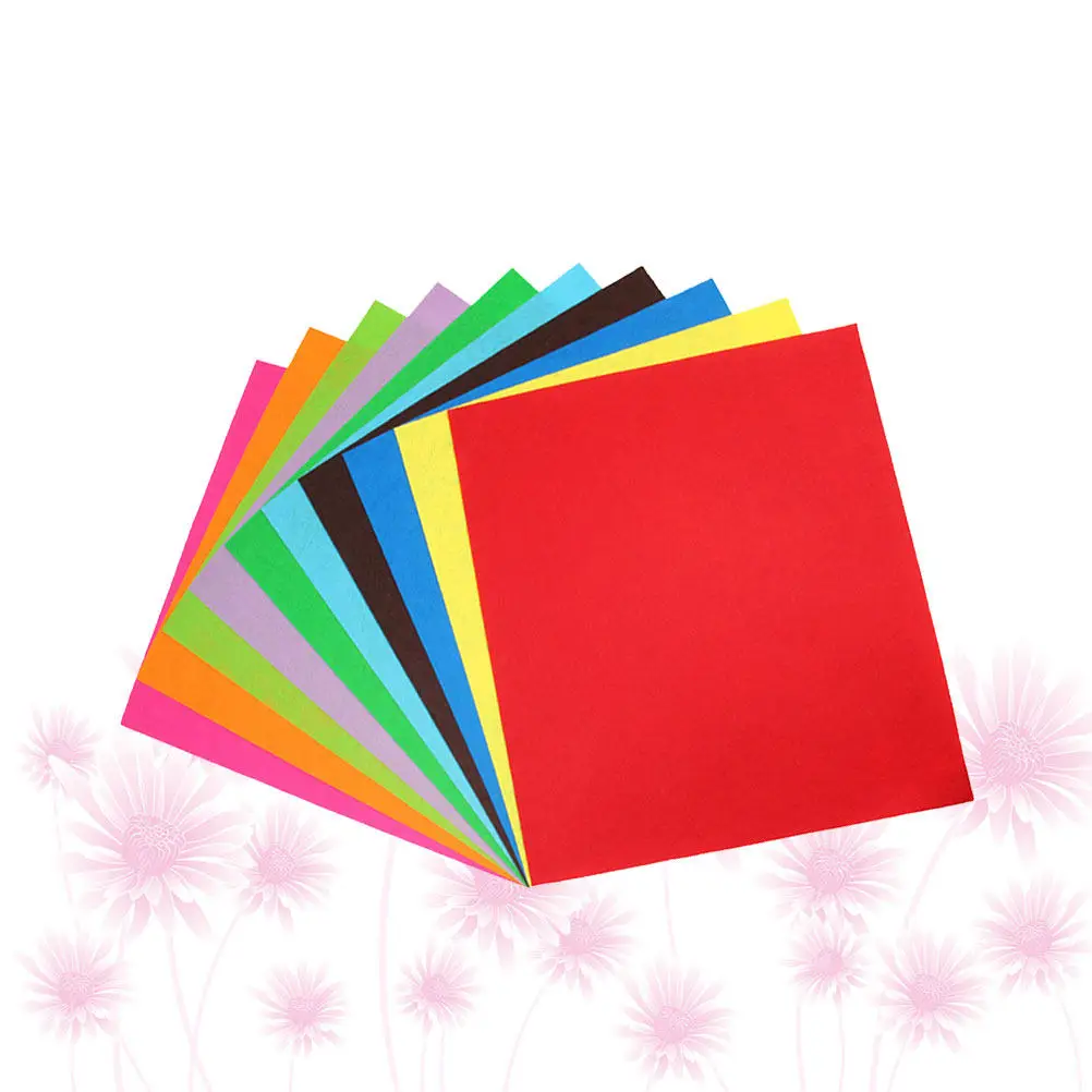 40Pcs Non-Woven Cloth Sheet Assorted Colors for DIY Hair Bows Headbands Sewing Crafts Festival Decorations Kindergarden Craft