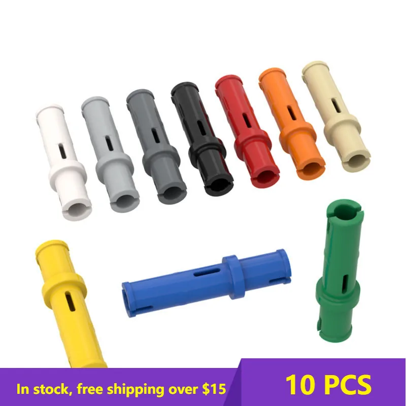 

10PCS Bricks High-Tech Assemble Particle 32556 Pin Long Friction Ridges Building Blocks Kit Part Idea Toys for Children Gifts