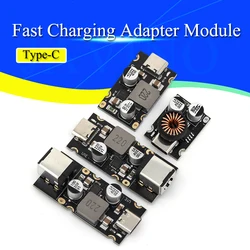 QC4.0 QC3.0 Type-C USB PD65W Fast Charging Adapter Module DC8-32V 3.25A 65W Step Down Module For Huawei SCP/FCP Apple PD