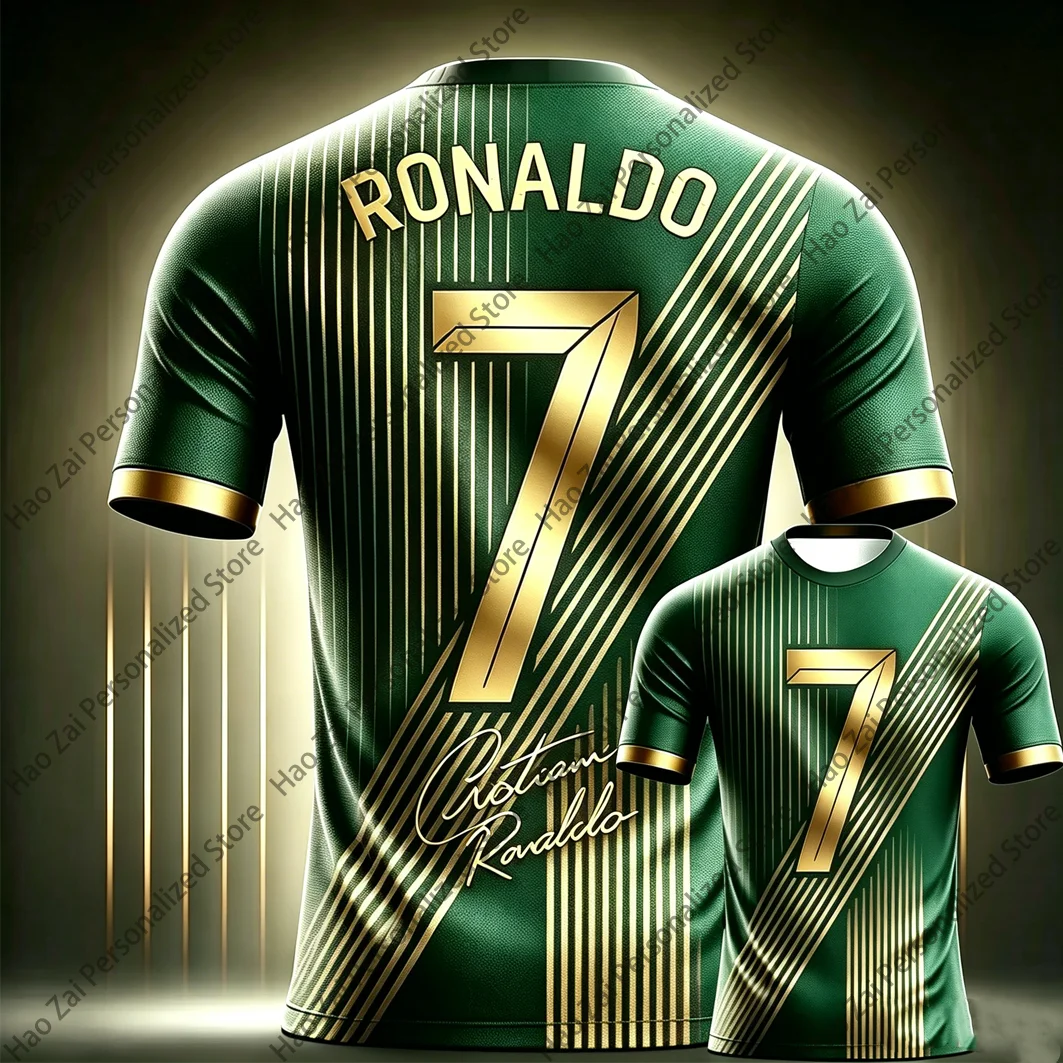 2026 Cristiano Ronaldo No. 7 Special Edition Jersey T-Shirt—Kids'/Adult Outdoor Training Quick-Dry Shirt National Flag Colors view 4
