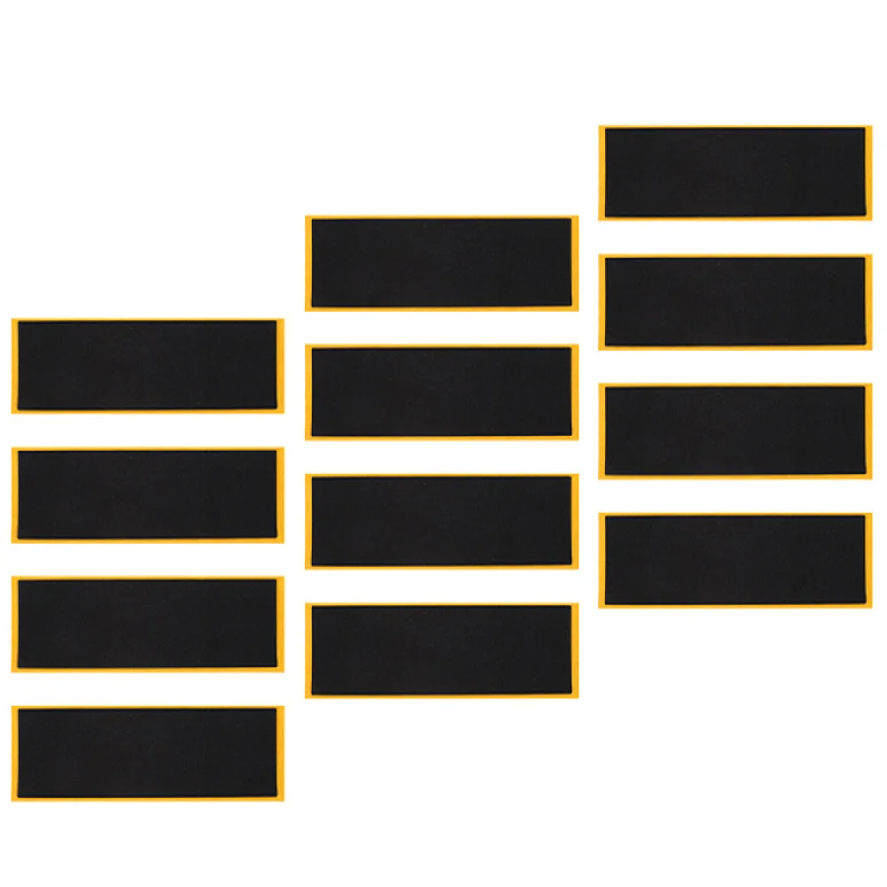 12 個フィンガーボードグリップテープフォームミニスケートボードクッション滑り止めフィンガーボードアクセサリースケートボード用品