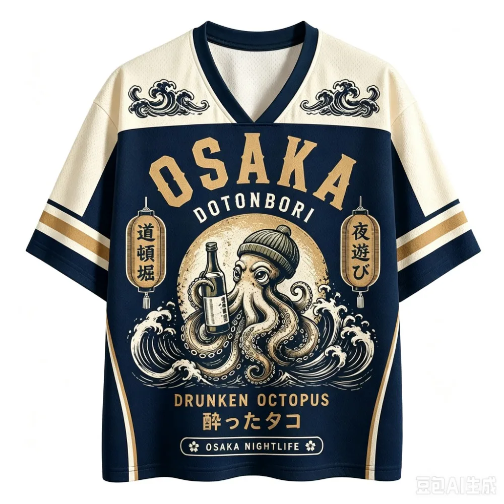 Harajuku Neon Octopus Festival 3D Print Men TShirt Street Casual Wear Breathable Quick-Dry Outdoor Fashion Parent-Child Clothing