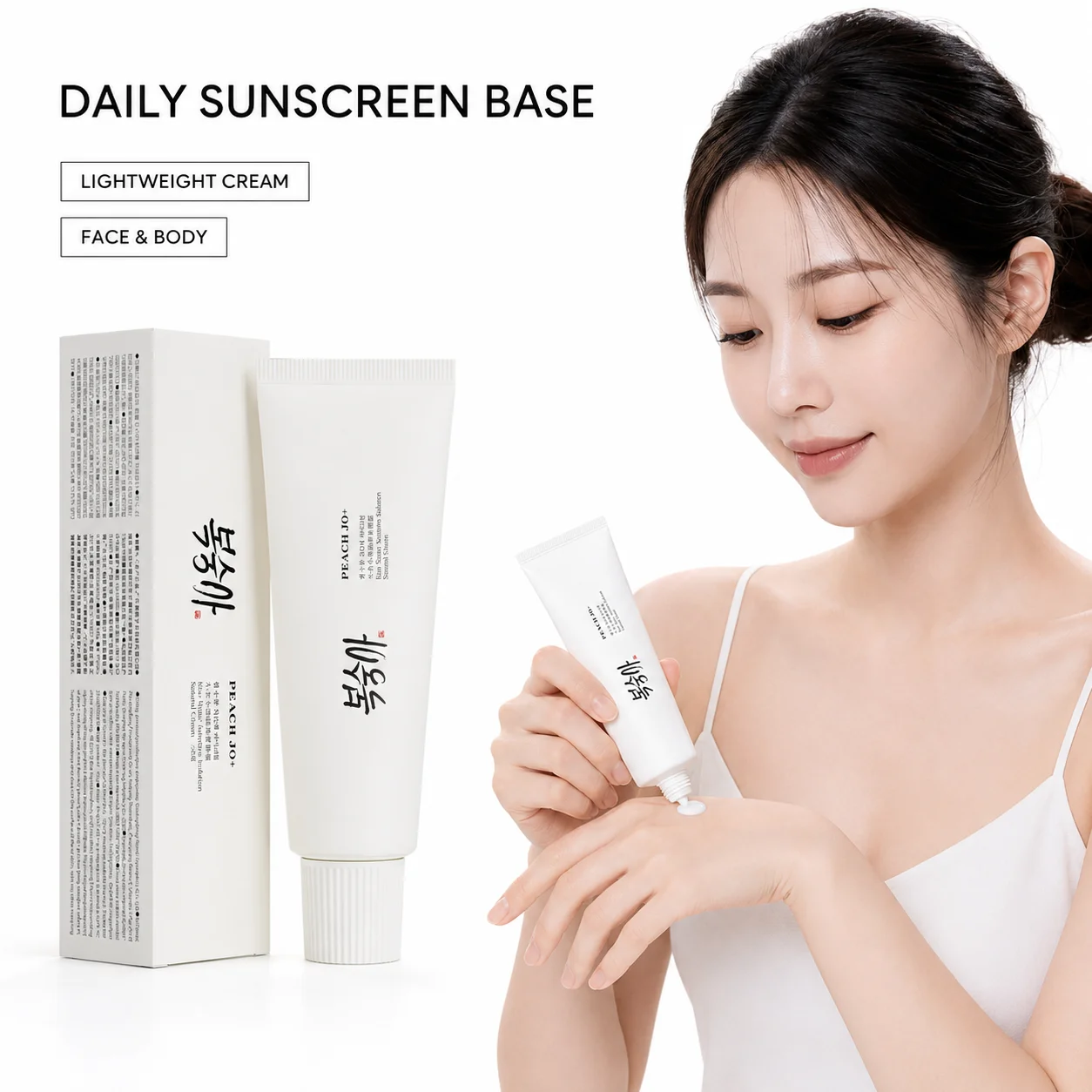 Spf 50 Sunscreen - Hydrating Rice Extract Sunscreen SPF50+ 50g