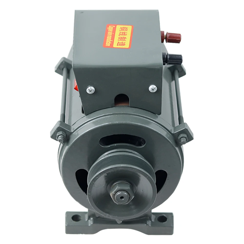 High Power 220V  3500W/500W Small Pulley Type Permanent Magnet Lighting Generator Belt Type 220V Diesel Engine Copper Wire