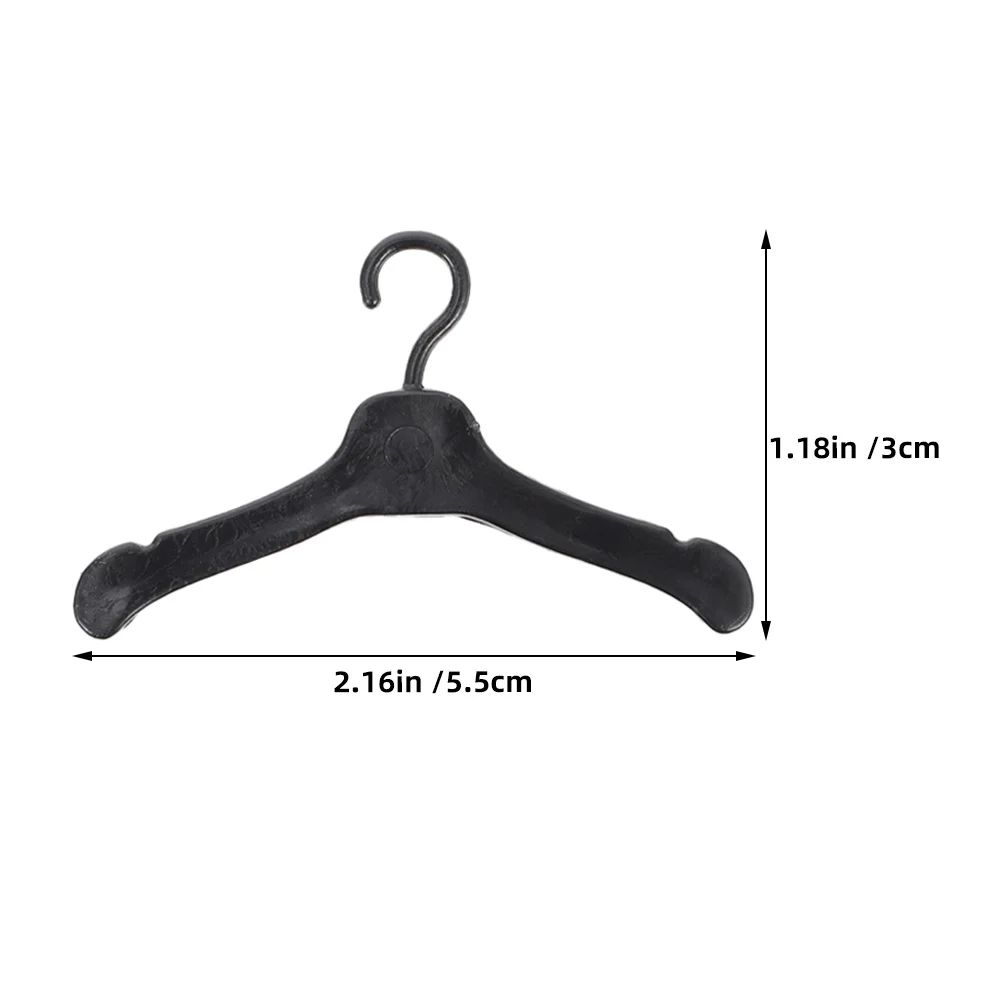 80개 미니어처 옷걸이 컴팩트 플라스틱 옷걸이 옷장 정리 공간 절약형 벽걸이형 보관 디스플레이