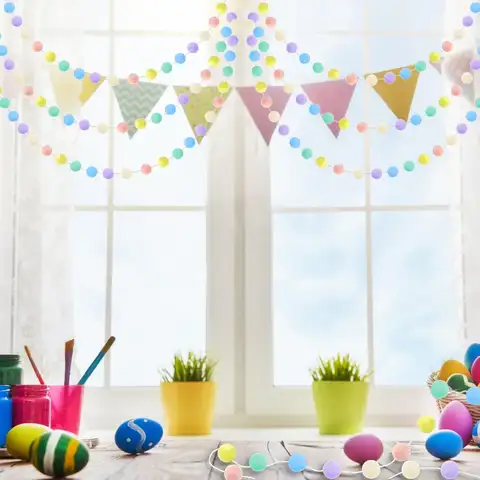 10 best sales पेस्टल जन्मदिन की सजावट - №9