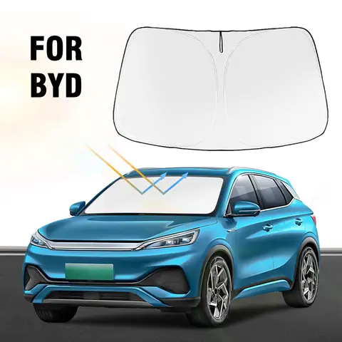 자동차 앞 유리 태양 쉐이드 커버 바이저, BYD Atto 3 F3 E6 Yuan Song Plus 햇빛가리개