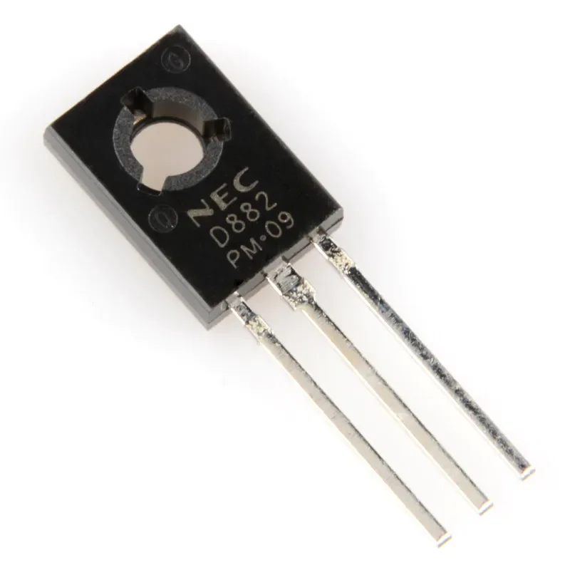 100個-b882-2sd882-3a-40v-to-126パッケージ-npnパワートランジスタ、オーディオアンプスイッチ、トライオード