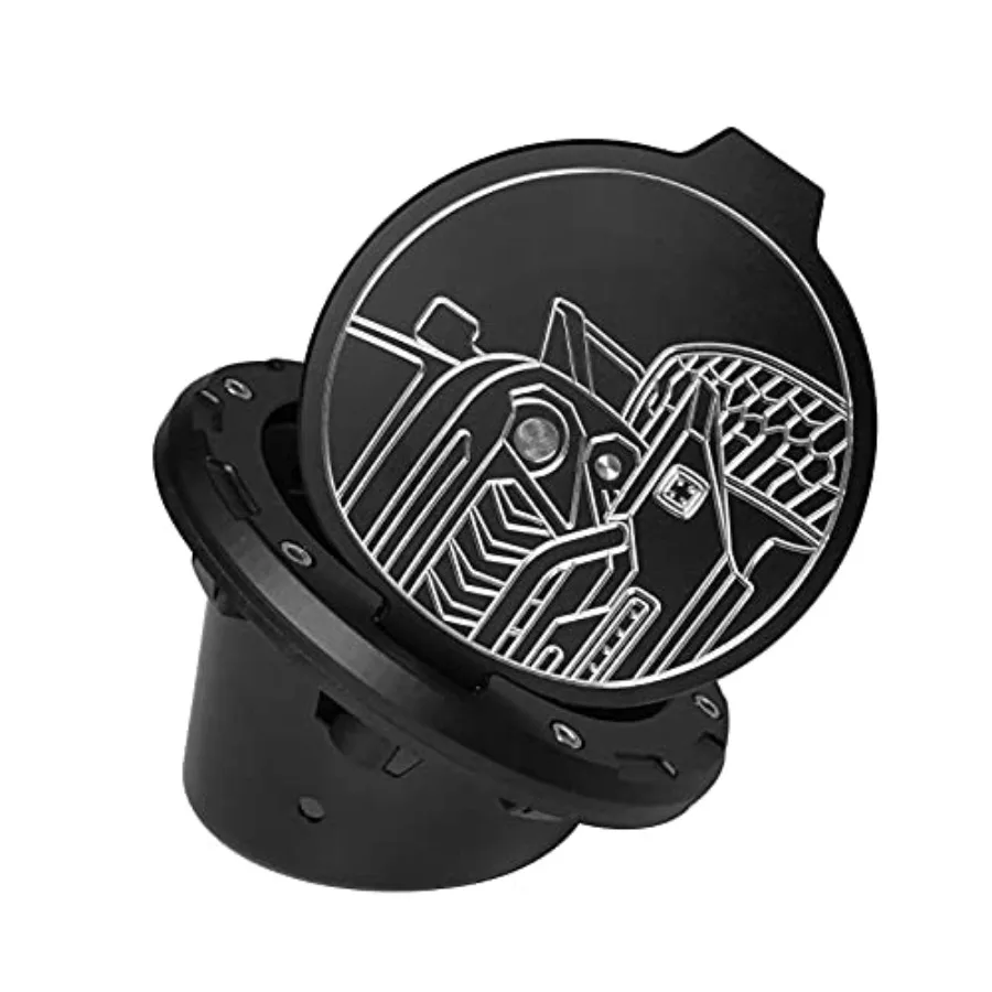 

Алюминиевая крышка топливного бака (половина) для Jeep Wrangler JK и Unlimited 07-18