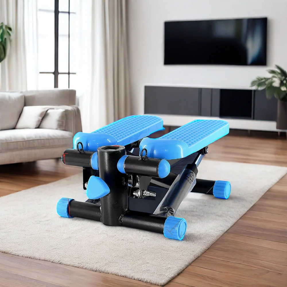 

Мини-степпер для кардиотренировок по цене производителя, степпер-тренажер для ног, имитатор лестницы с эспандерами и ковриком