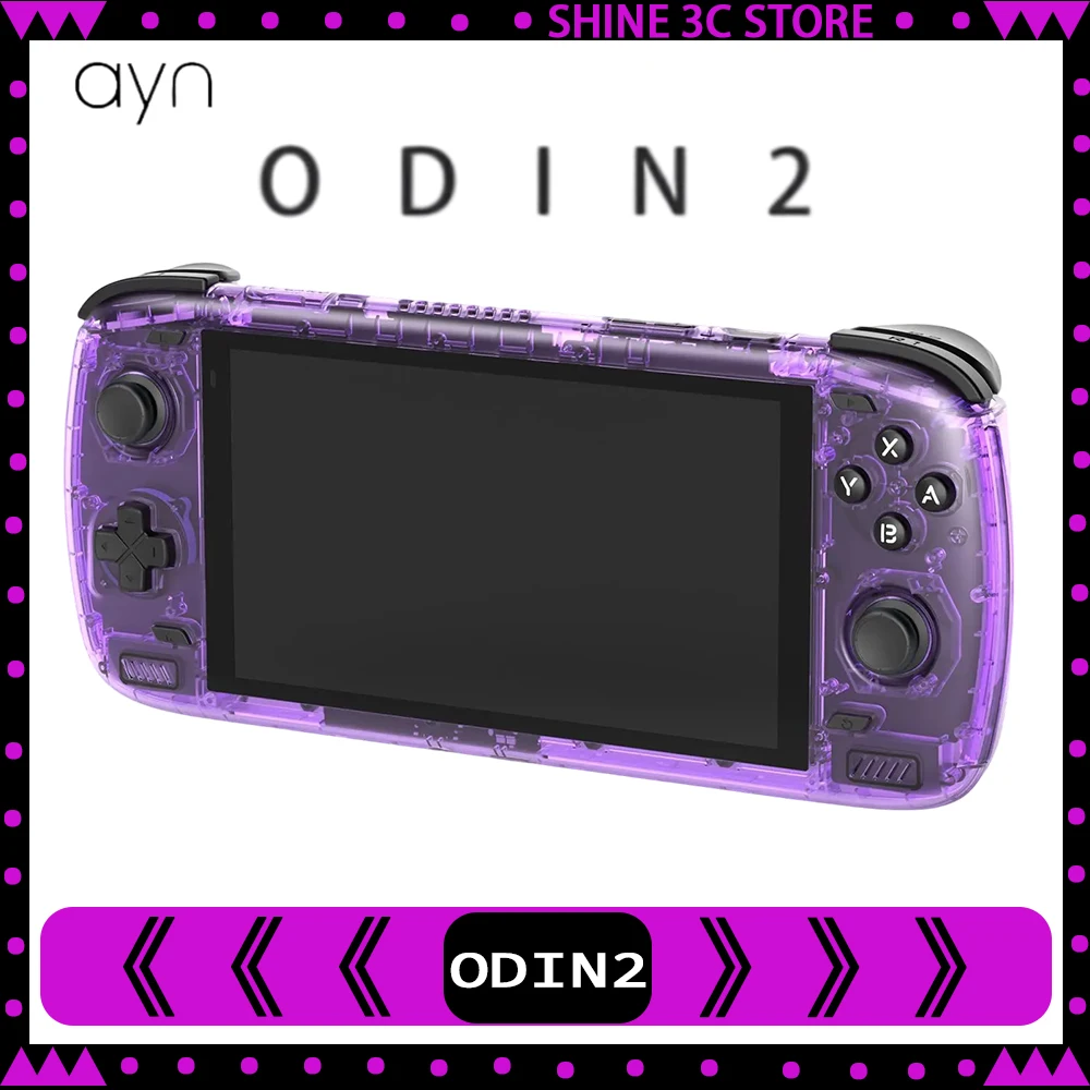 Ayn Odin 2 Portal Gaming Console Handheld 7 Inch 120hz Screen Open Source Retro Video 8000mah 8gen2 Custom Game Player Gifts Man