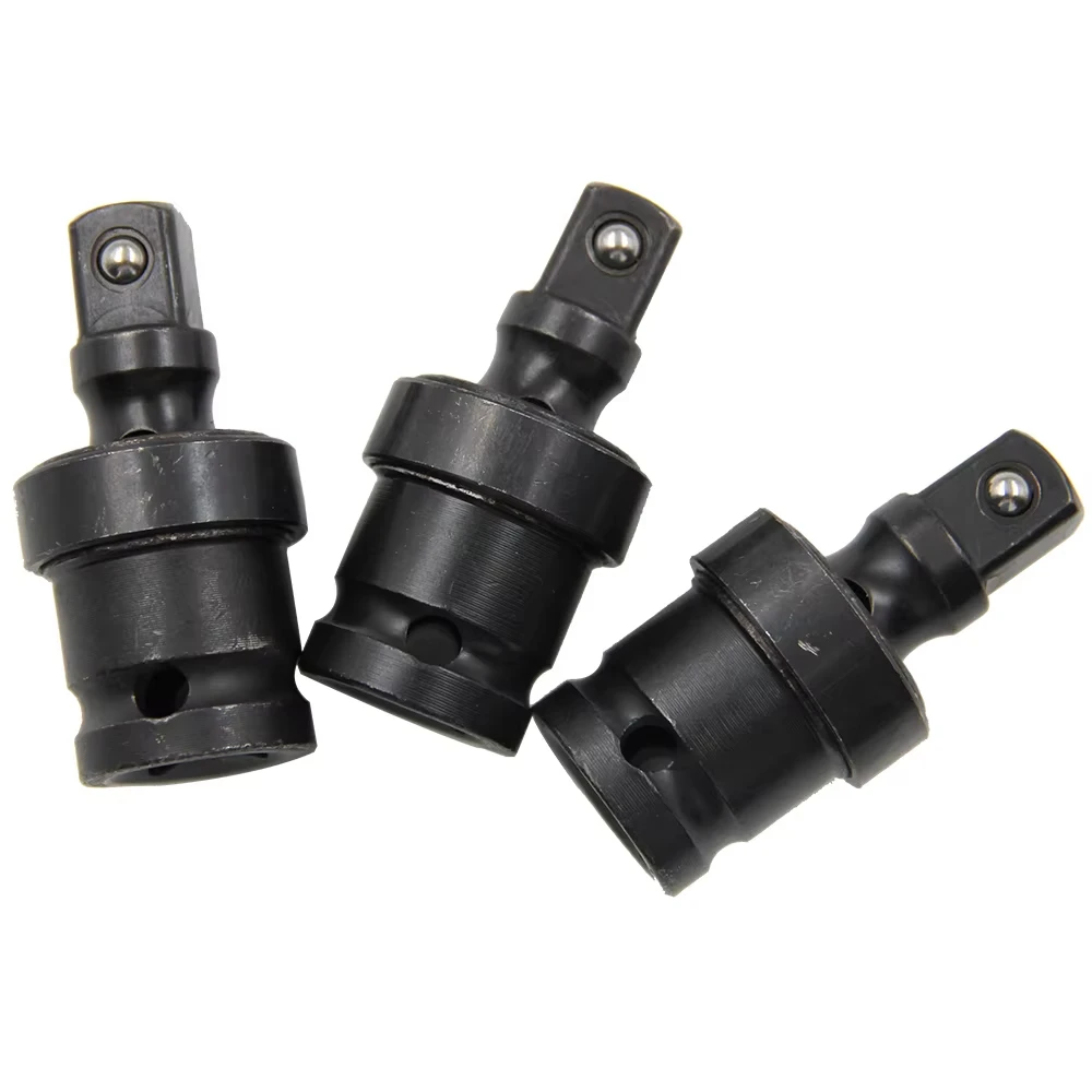 Pneumatic Air Cannon Universal Joint Adapter 360 Degree Rotary Joint Electric Wrench Socket Accessories Tool for Maintenance