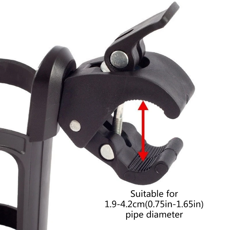 Convenient Stroller Cup & Phone Bracket Pram Beverage Stand Easy to Install Pushchair Accessories for Active Parents