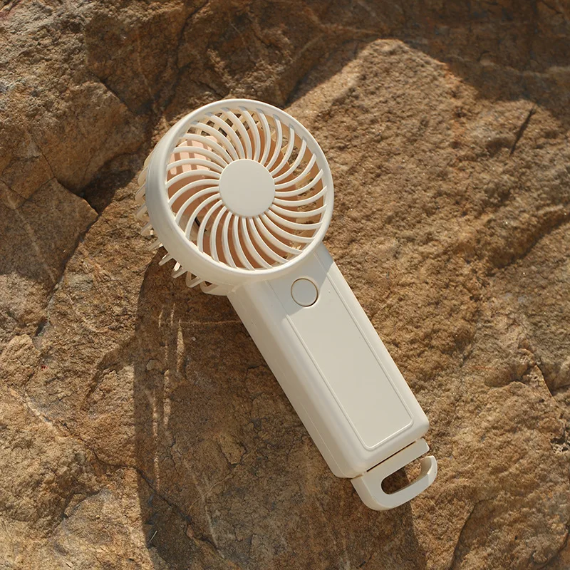 Protable Mini Fan Convenient Creative Small Fan Handheld Pocket Hand-held Fan Lightweight Adjustable Cute Small Fa
