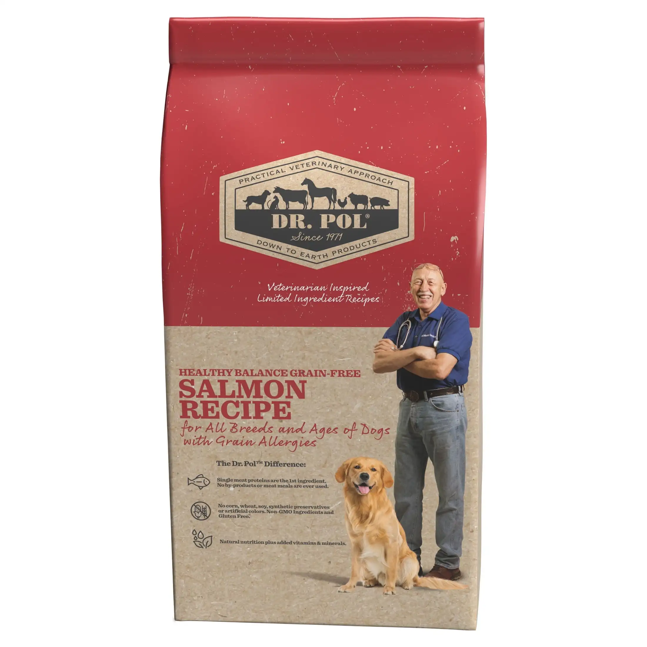 

Healthy Balance Limited Ingredient Grain-Free Salmon Recipe Dog Food, 4 lb. Bag