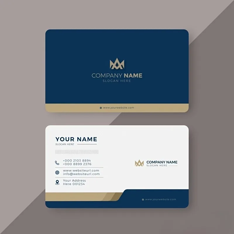 

Custom Print 100 PCS PVC Business Cards Free Design for Business Meeting & Networking Events