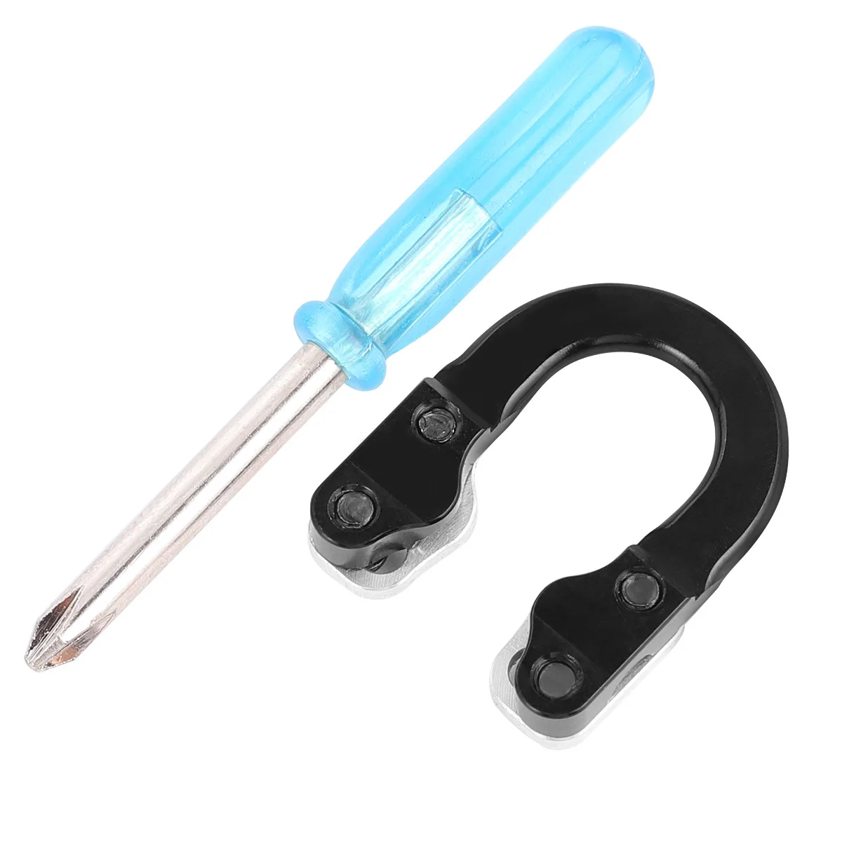 

1 set 1 Set Of Metal U Buckle Bow Accessories Archery Equipment D Ring Type For Composite Bow Lightweight Durable Rope Fittings