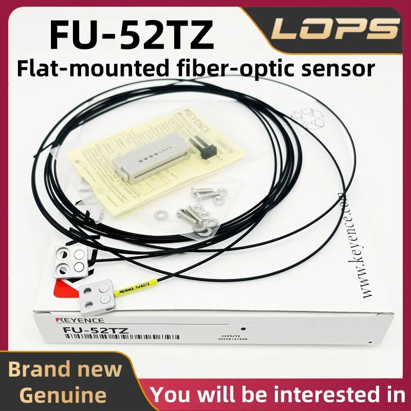 

FU-52TZ Новый оригинальный оптоволоконный датчик KEYENCE с плоским креплением