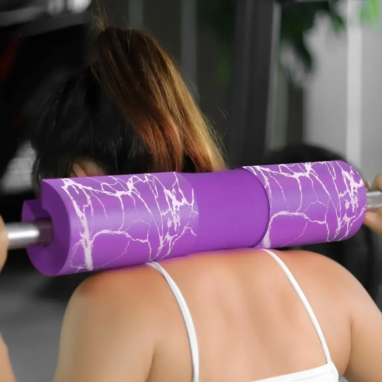 Hip Thrust Pad Squat Pad Foam Sponge High Density Rebound for Squat,Lunge,Hip Thrust,Back Barbell Pad