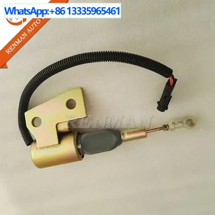 

Applicable to Cummins fuel electronic flameout controller 3991167 oil cut-off solenoid valve fuel pump solenoid valve