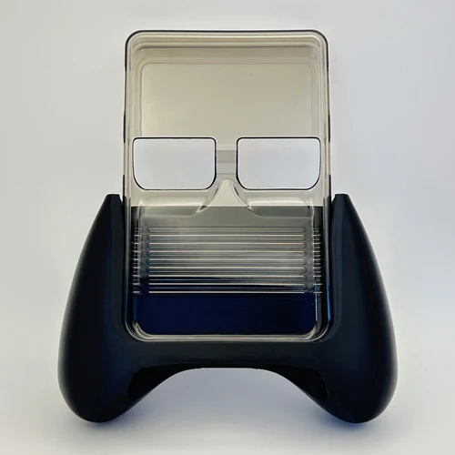 Imagen 1 del producto Juego de funda de TPU y agarre cómodo para consola de juegos R36S, carcasa protectora suave, funda R36 S con agarre, accesorios ergonómicos, agarre 3D