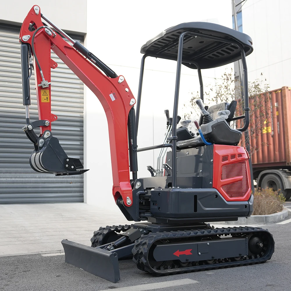 Compact Mini Excavator CE Cert - огляд і ціна Agriculture Farming Services