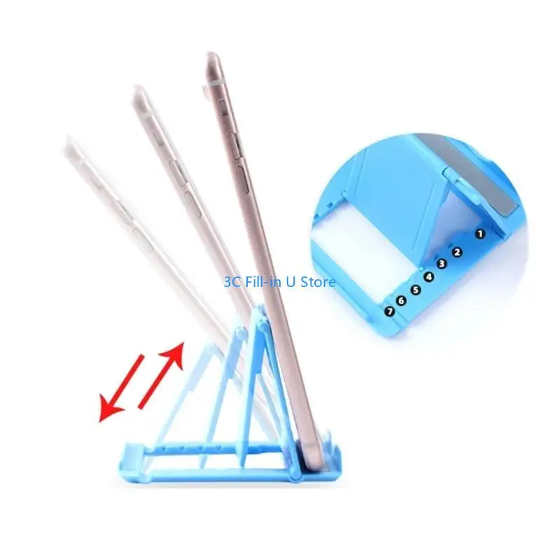 حامل الهاتف المحمول G8TA غير القابل للانزلاق قابل للطي. حامل سطح مكتب جيب متعدد الزوايا قابل للطي عالمي