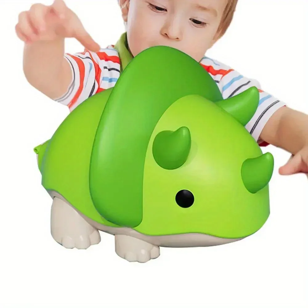 Scatola portaoggetti multifunzionale per dinosauri Giocattoli educativi portatili per bambini con abbinamento cognitivo a forma di colore educativo precoce