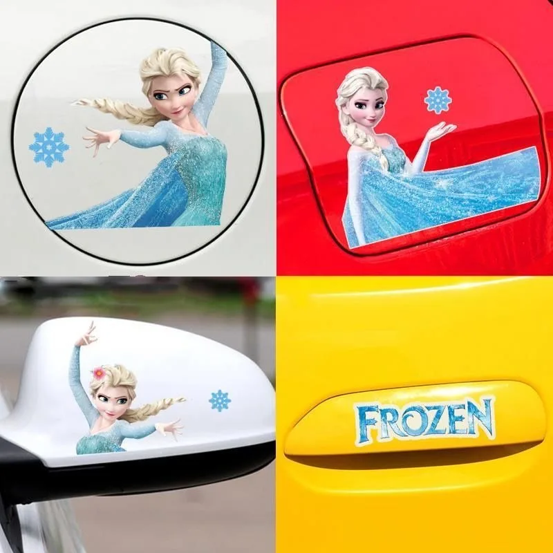 

Frozen Queen Elsa Princess Anime Car Sticker Cartoon Waterproof Decal