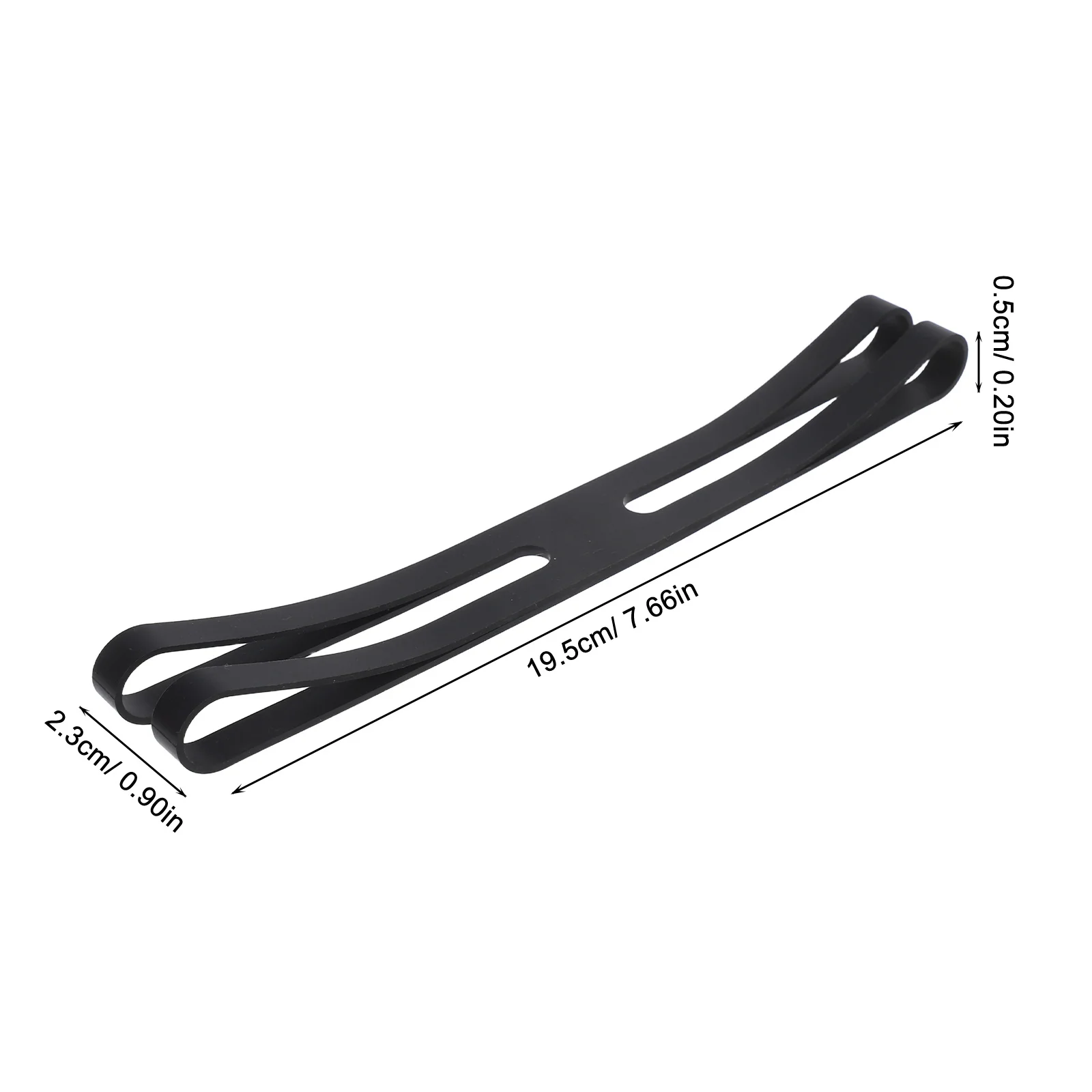 4 قطع من أشرطة أدوات المائدة المصنوعة من السيليكون المرنة على شكل حرف H أربطة مرنة قابلة لإعادة الاستخدام لتثبيت الصندوق والتخييم والطهي المحمول #4