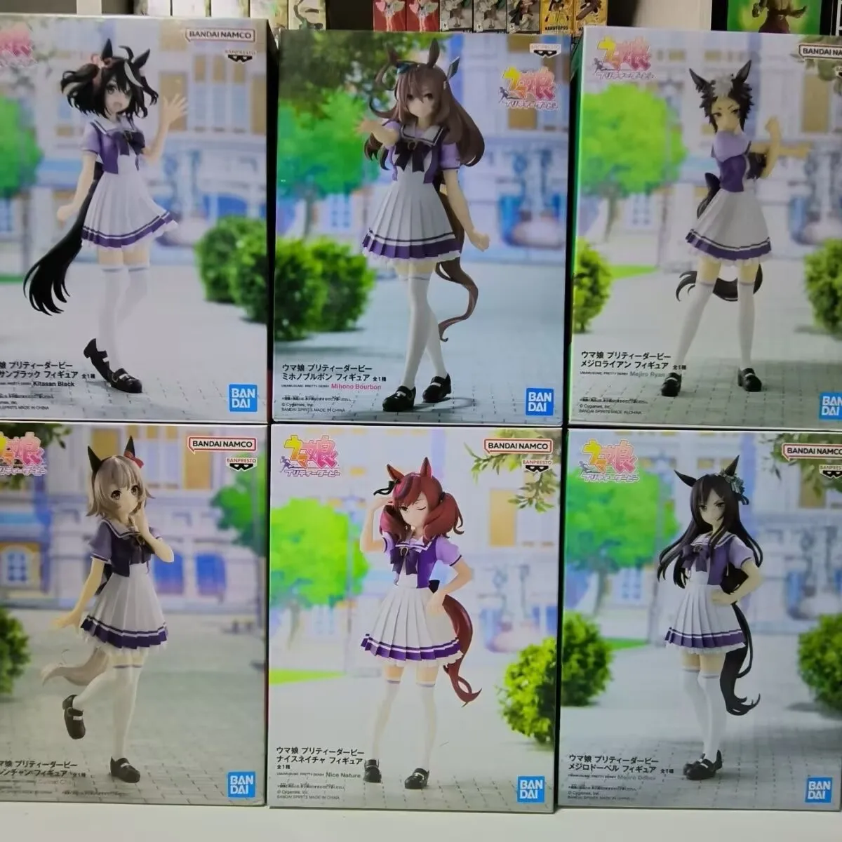 

Оригинальный Bandai Uma Musume: Pretty Derby Manhattan Cafe Agnes Tachyon Collect Ornaments Фигурка Модель игрушки Подарок на день рождения 17 см