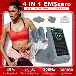 Portable  emszero Nova 15 Tesla Hi-emt Machine Emszero with 4pcs With Pelvic Stimulation Pads Optional