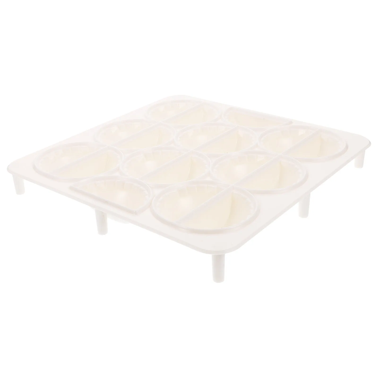 Molde para Empanadillas de 18 Agujeros, Prensa Manual de Plástico para Hacer Empanadillas, Set para Hacer Empanadillas Caseras, Empanadas, Wontons, Utensilio de Cocina