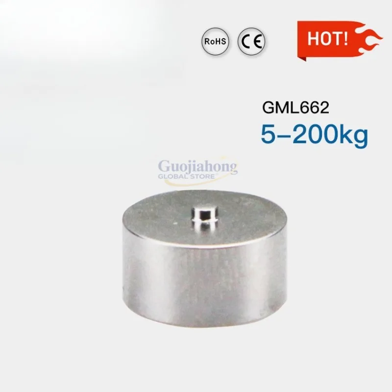 Industrial high-precision miniature pressure/force sensor for electronic button fatigue testing