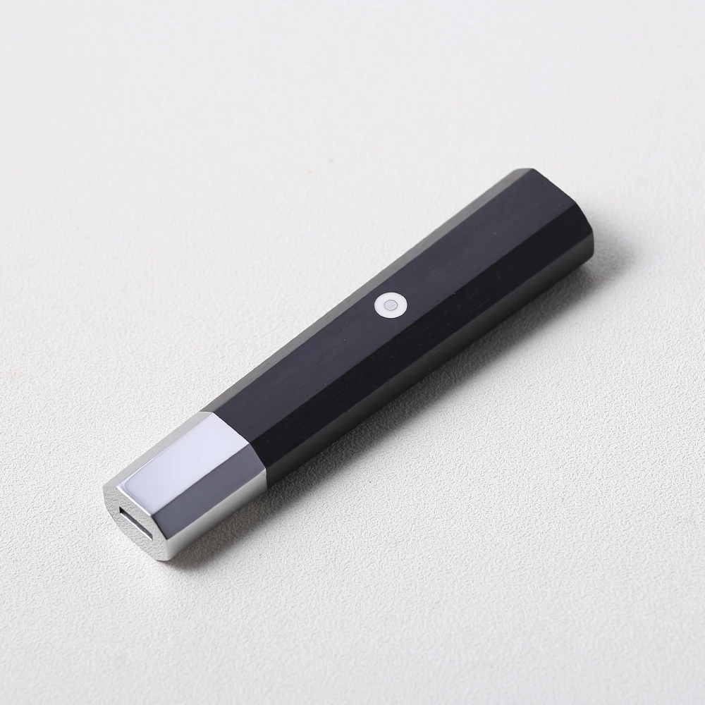 ด้ามมีดทำครัวไม้มะเกลือ ด้ามจับตามหลักสรีรศาสตร์ สำหรับเปลี่ยนมีดเชฟมืออาชีพ ด้ามไม้สำหรับทำมีดเชฟ DIY