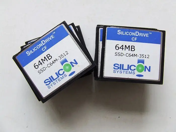 SILICON DRIVE CF card 64MB WD CF 64M Frank numerical control machine tool CF for industrial equipment