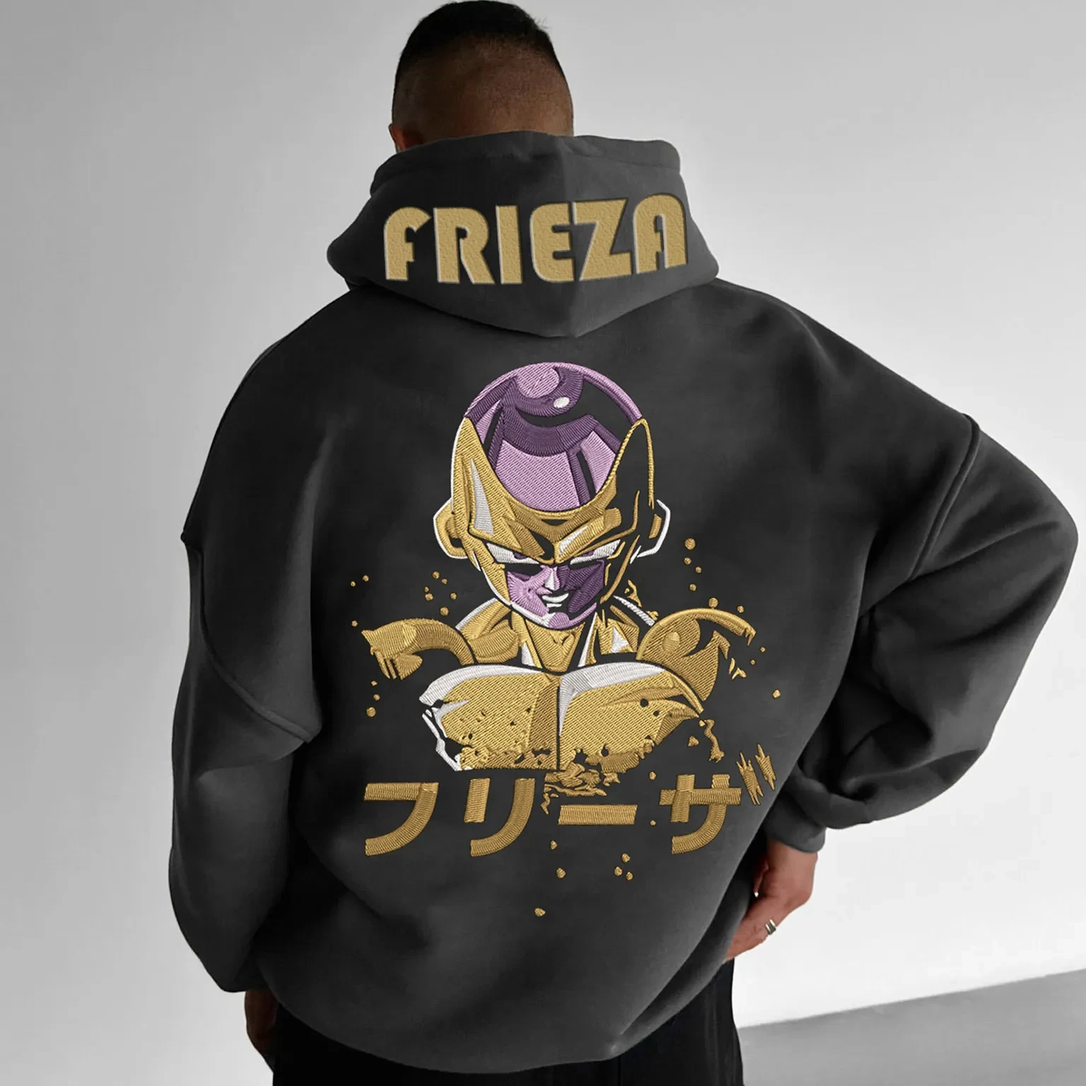 Moletom com capuz Dragon Ball – Algodão elástico premium, macio respirável, estampa chique, capuz para sol e vento, moda para frente