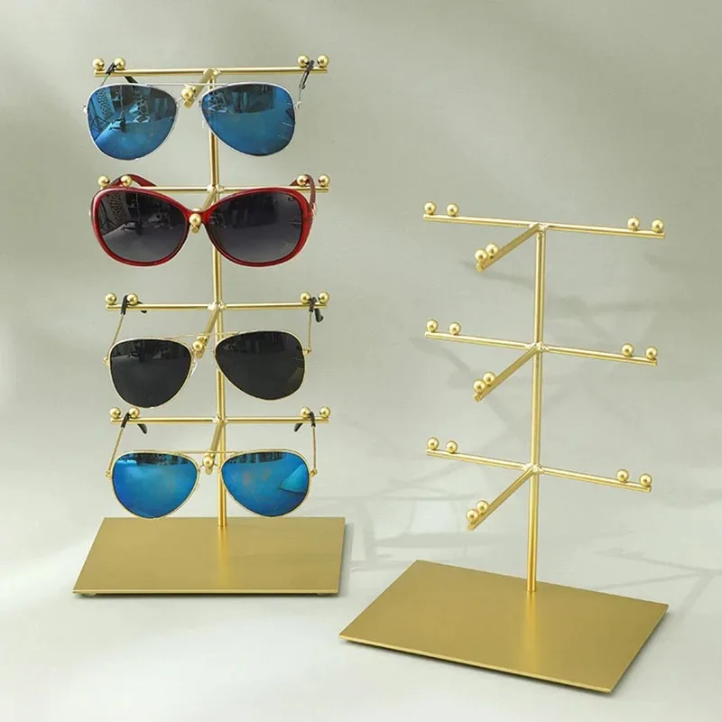Metal Eyeglasses Frames Multi Layer Eyeglass Storage Frame Luxury Sunglass Display Stand High Quality Eyeglasses Organizer Frame
