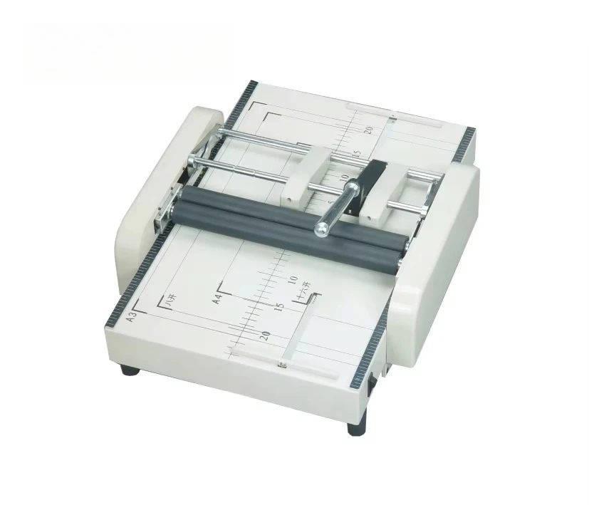Hot Selling Products Book Stapler Creasing Folding Machine Booklet Maker Machine with Factory Price