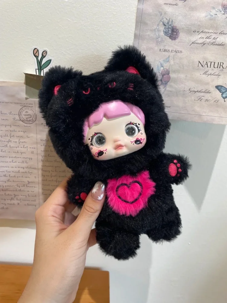 

MOOTOY Nommi Plush Doll Blind Box Sheep Style Poseable Stuffed Toy Changeable Eyes Desktop Decoration Adult Collection Gift