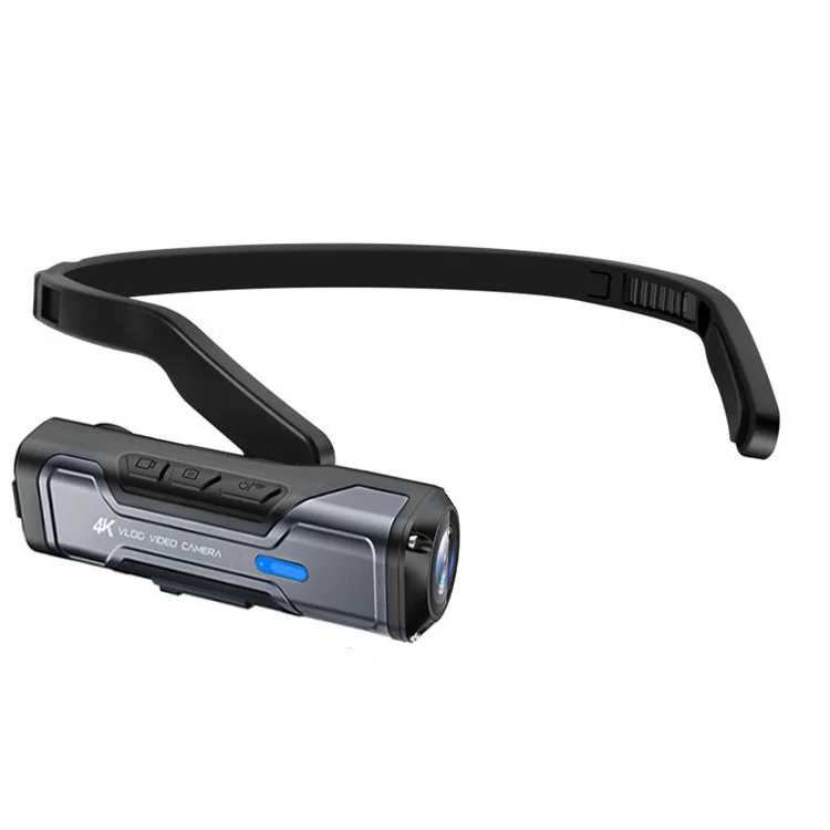 

AOEDI AD-716A 4k Digital Sports Digital Video Camera Head Wear Camera Head Camera 4K Hands-free Portable Camcorder