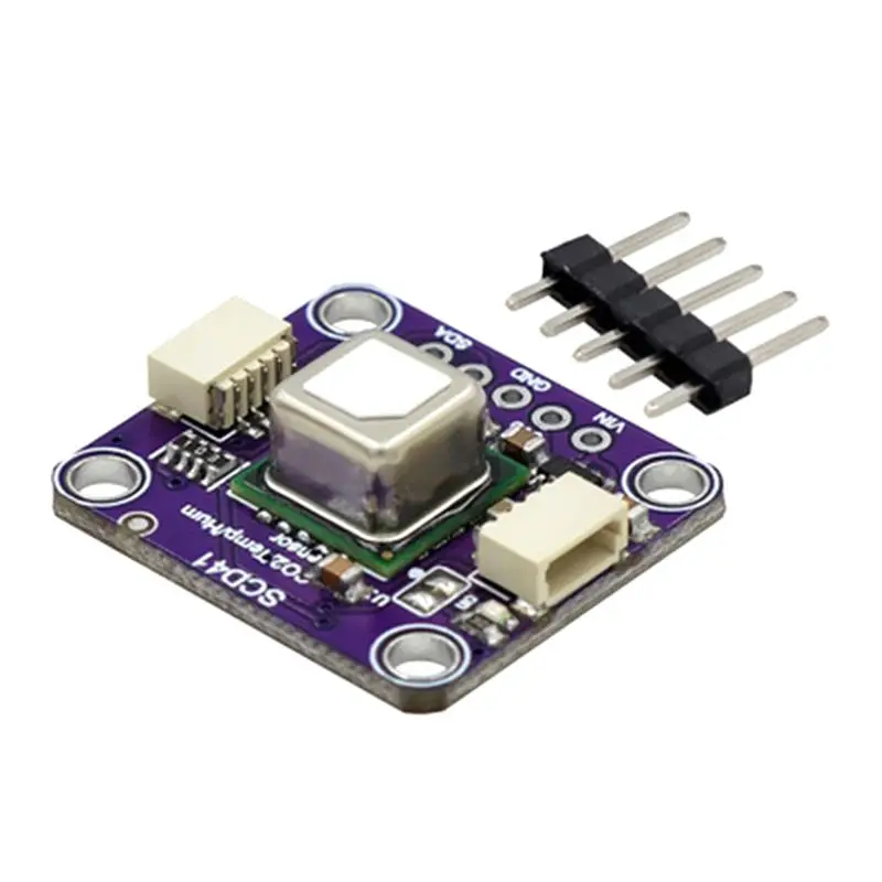 

BAAU SCD41 Gas Sensor Module Detects CO2 Carbon Dioxide Temperature And Humidity In One Sensor I2C Communication