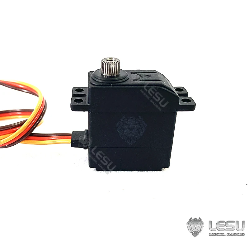 In Stock Lesu 12G Servo Electronic For Diy Tamiyaya Rc Tractor Truck Hydraulic Dumper Loader Excavator Trailer Model