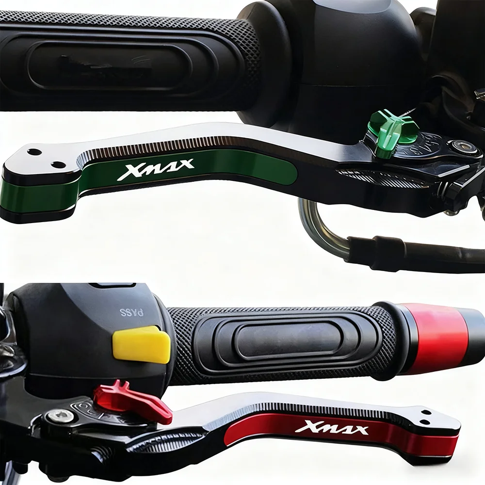 Tuas Kopling Motor XMAX300 untuk YAMAHA XMAX300 XMAX X-MAX 300 2023-2025 Tuas Kopling Rem Motor 3D Rhombus