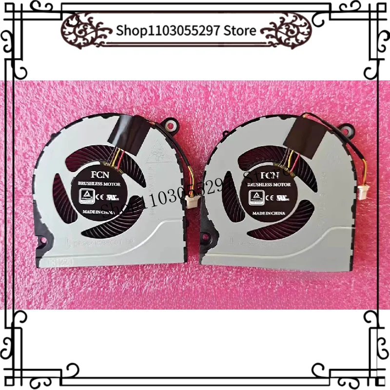 

2 шт. (1 пара) вентиляторов охлаждения CPU/GPU для ноутбуков Acer Predator Helios 300 G3-571 G3-572 PH315-51 PH317-51