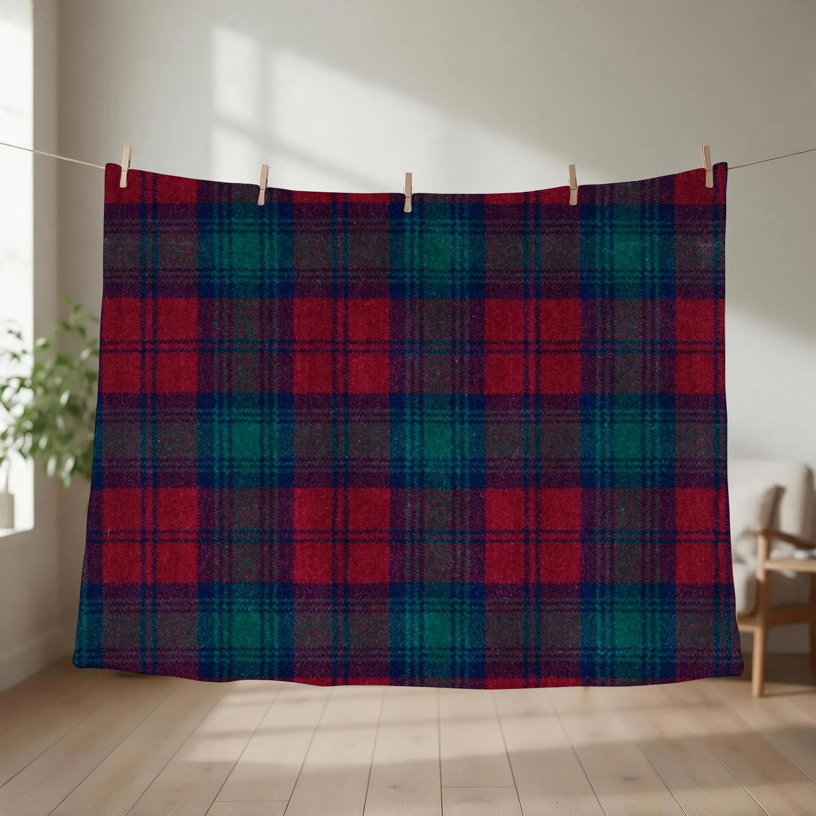 Lindsay Tartan Throw Blanket decorative Decorative Beds Extra Large Throw Heavy Blankets