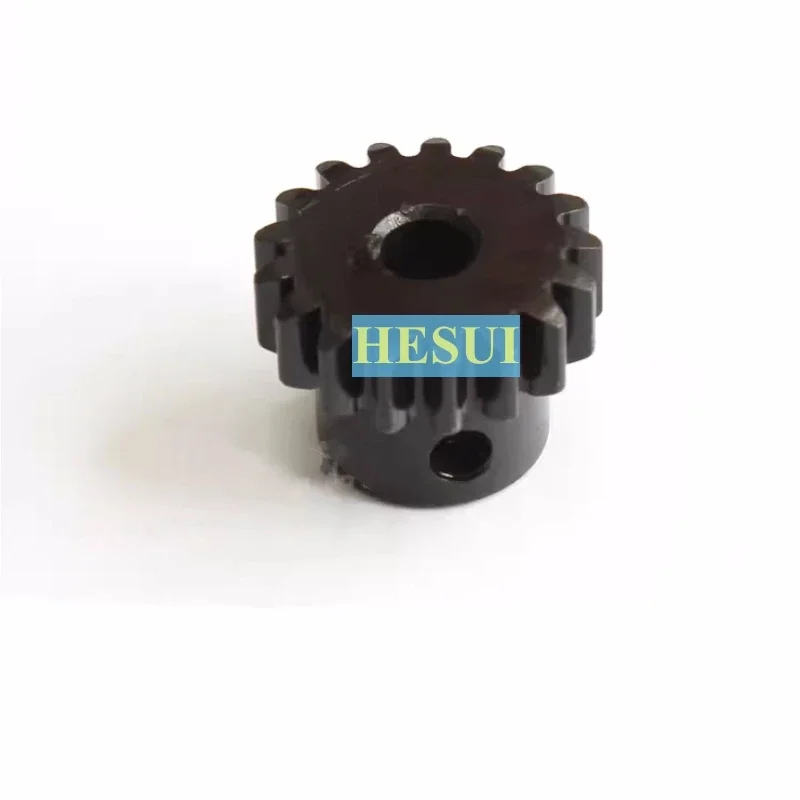 

1 modular spur gear 17 tooth holes 6, 45 steel gear