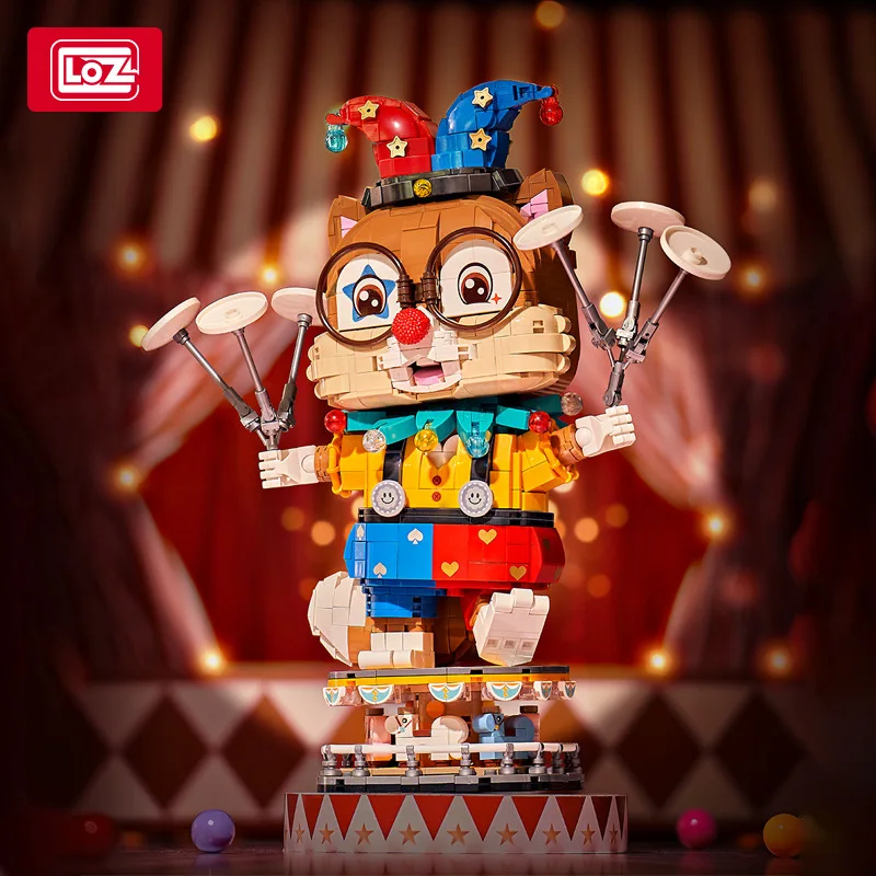 

LOZ Mechanical Squirrel Educational Toy Model Assembled Desktop Toy Ornaments Children's Building Block Toy Gift